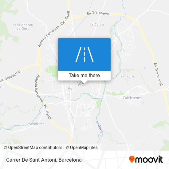 Carrer De Sant Antoni map