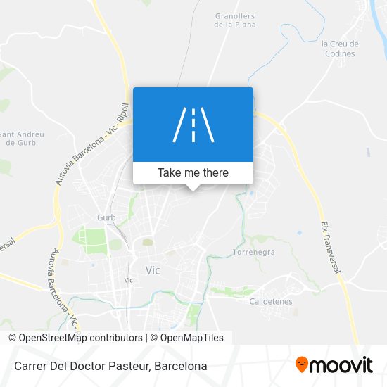 Carrer Del Doctor Pasteur map