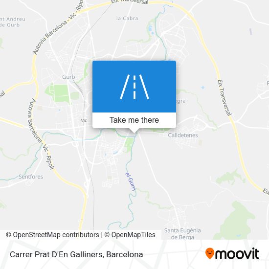 Carrer Prat D'En Galliners map