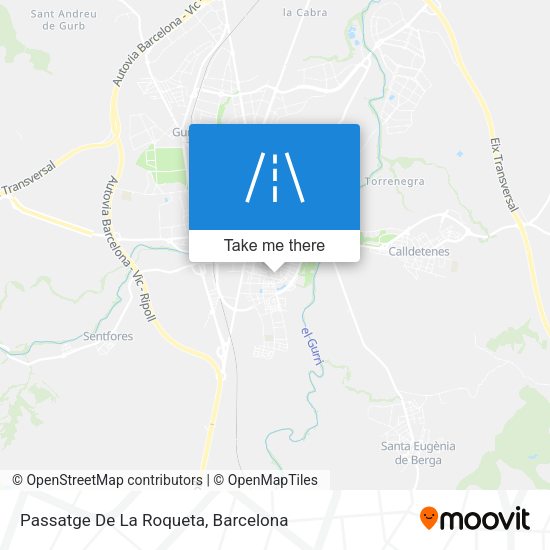 Passatge De La Roqueta map