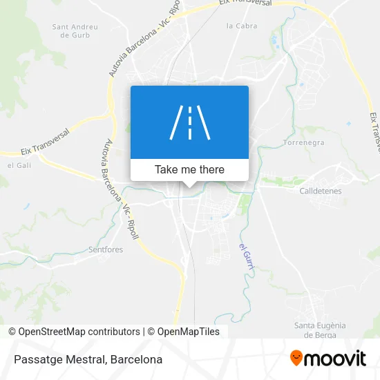 Passatge Mestral map