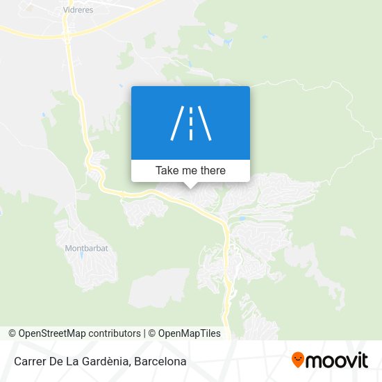 Carrer De La Gardènia map