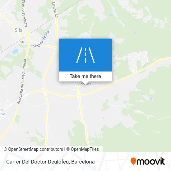 Carrer Del Doctor Deulofeu map