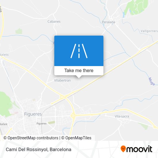 Camí Del Rossinyol map