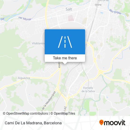 Camí De La Madrana map