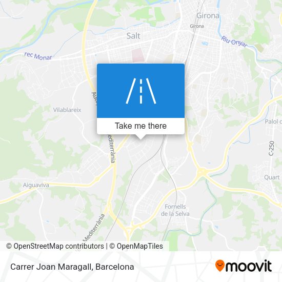 Carrer Joan Maragall map