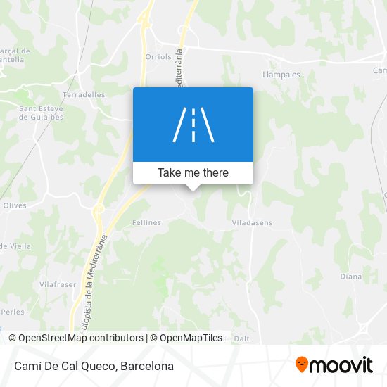 Camí De Cal Queco map