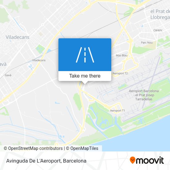 Avinguda De L'Aeroport map