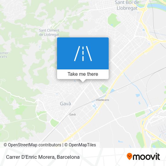 Carrer D'Enric Morera map