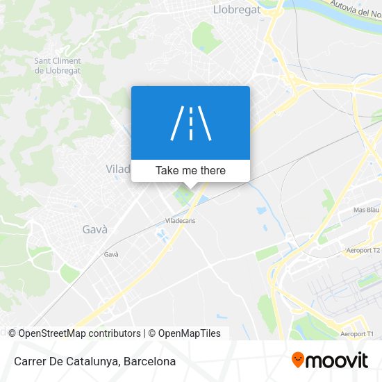 Carrer De Catalunya map