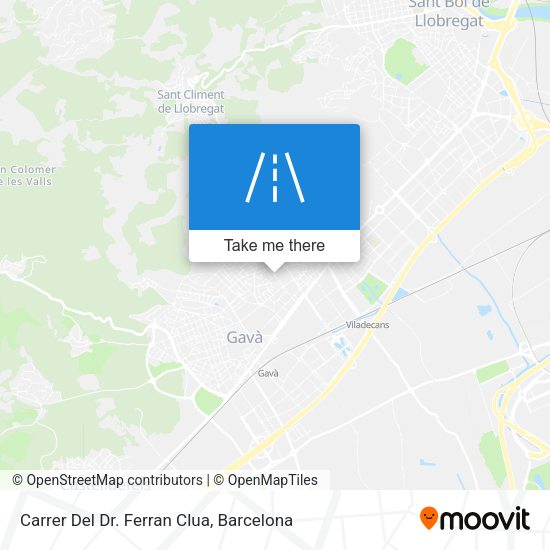 Carrer Del Dr. Ferran Clua map