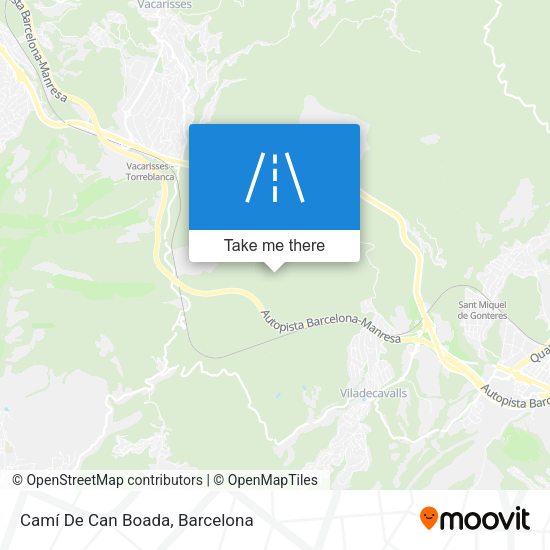 Camí De Can Boada map