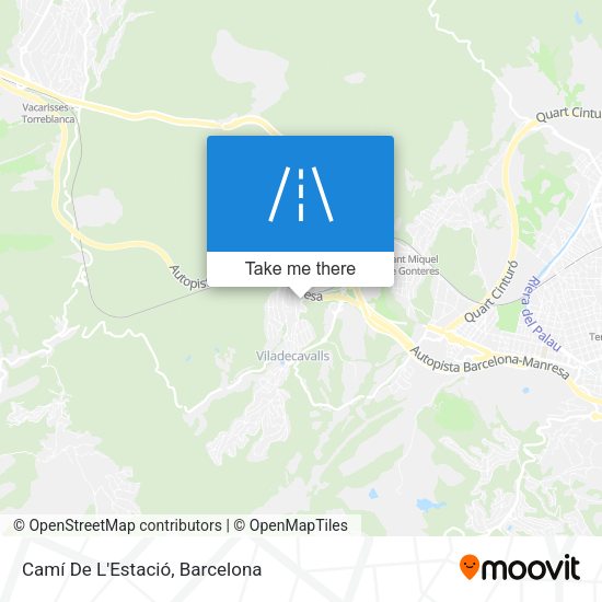 Camí De L'Estació map