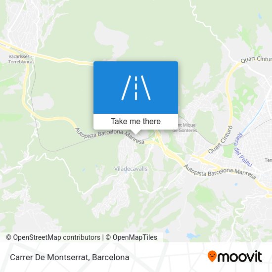 Carrer De Montserrat map