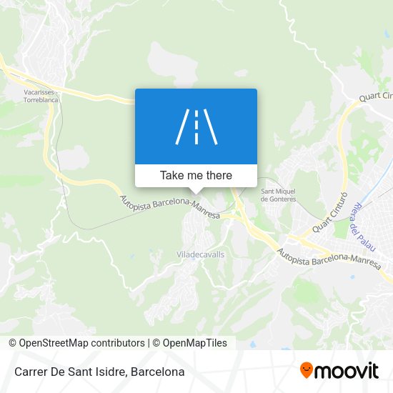 Carrer De Sant Isidre map