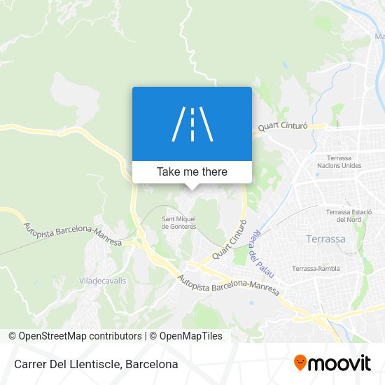 Carrer Del Llentiscle map