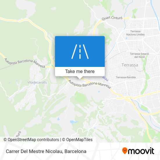 Carrer Del Mestre Nicolau map