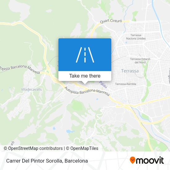 Carrer Del Pintor Sorolla map
