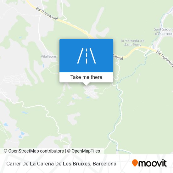Carrer De La Carena De Les Bruixes map