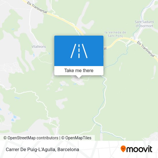 Carrer De Puig-L'Agulla map