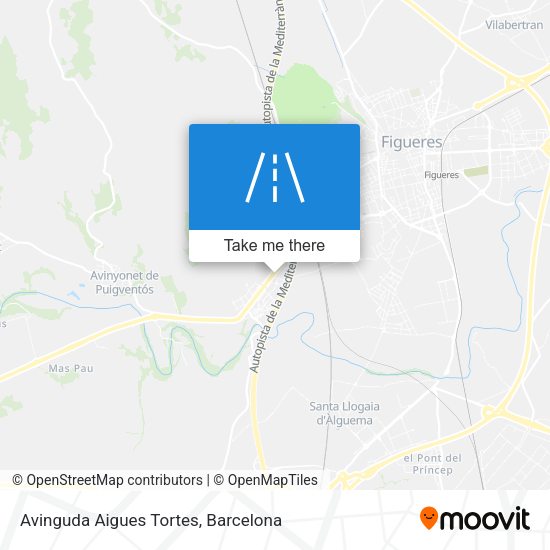 Avinguda Aigues Tortes map