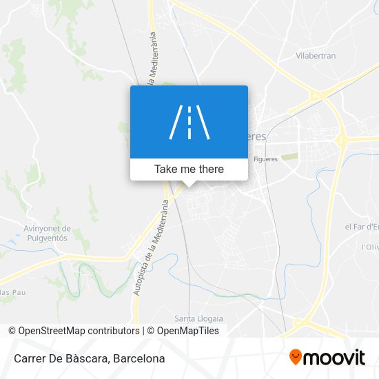 Carrer De Bàscara map