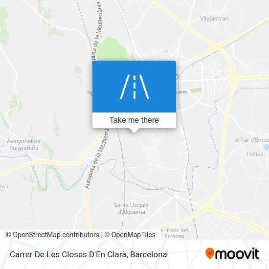 Carrer De Les Closes D'En Clarà map