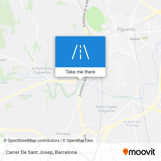 Carrer De Sant Josep map
