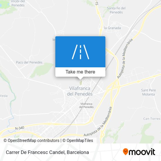 Carrer De Francesc Candel map