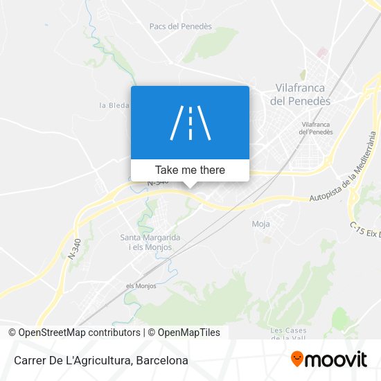 Carrer De L'Agricultura map