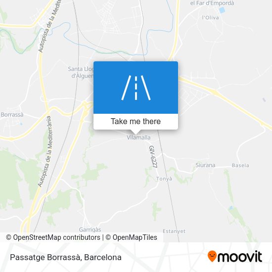 Passatge Borrassà map