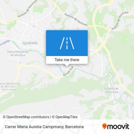 Carrer Maria Aurelia Campmany map