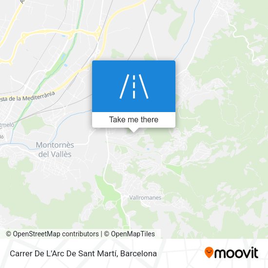 Carrer De L'Arc De Sant Martí map