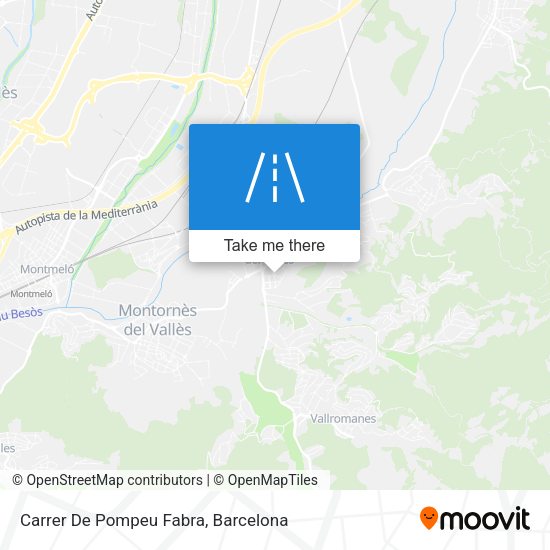 Carrer De Pompeu Fabra map