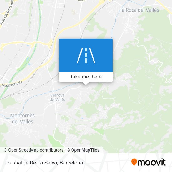 Passatge De La Selva map