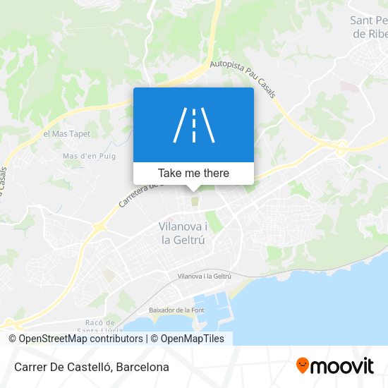 Carrer De Castelló map