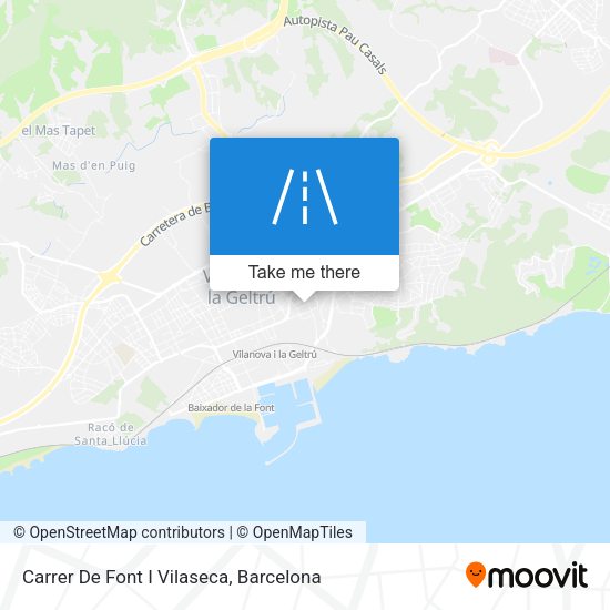 Carrer De Font I Vilaseca map