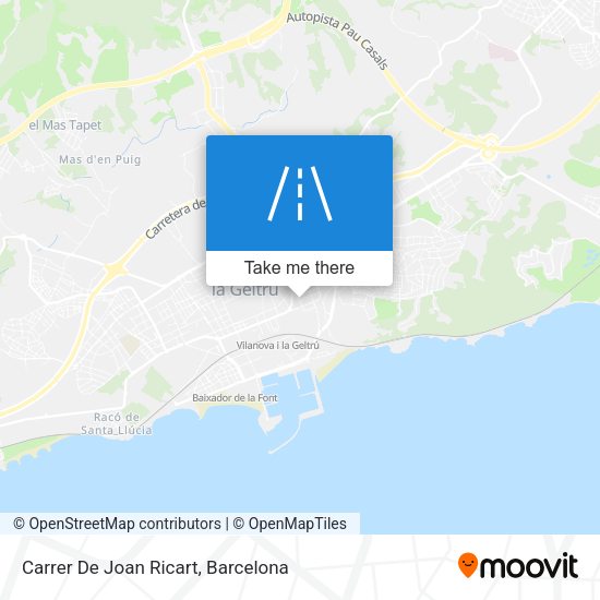 Carrer De Joan Ricart map