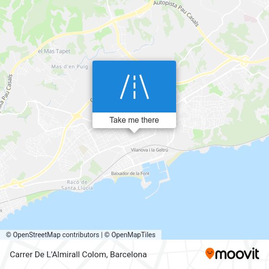 Carrer De L'Almirall Colom map