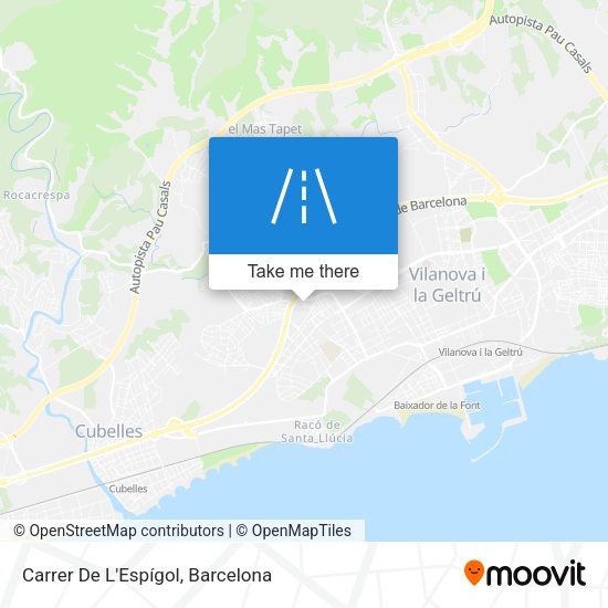 Carrer De L'Espígol map
