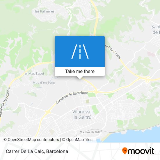 Carrer De La Calç map