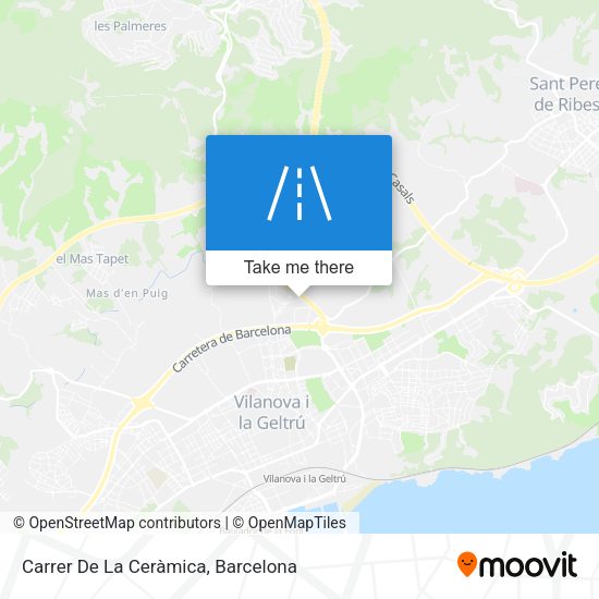 Carrer De La Ceràmica map
