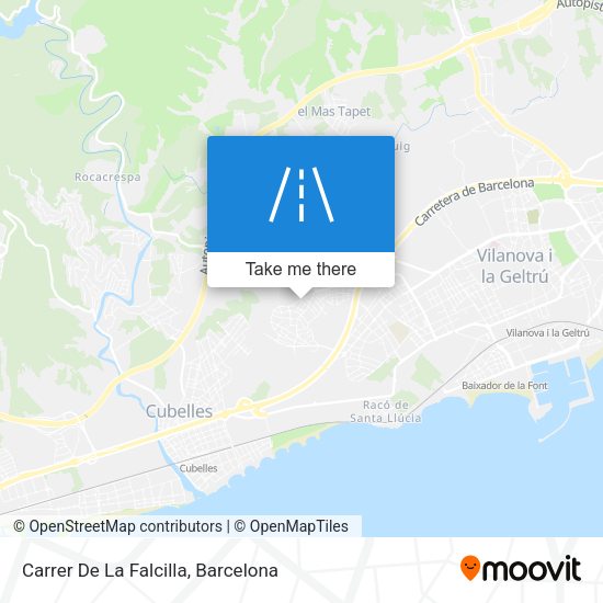 Carrer De La Falcilla map