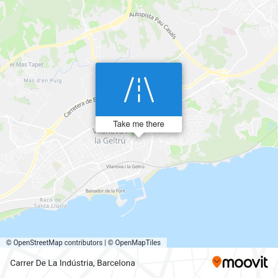Carrer De La Indústria map