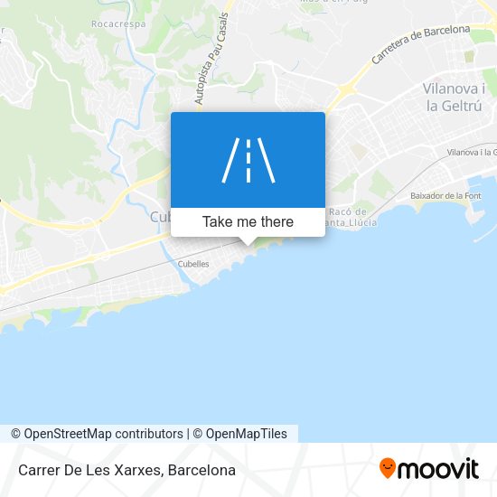 Carrer De Les Xarxes map