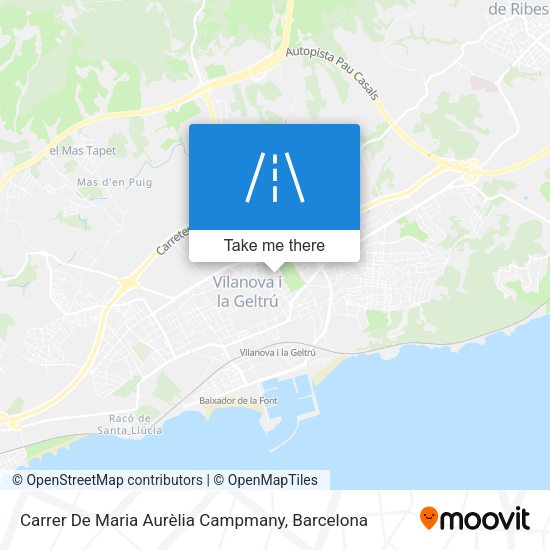 Carrer De Maria Aurèlia Campmany map