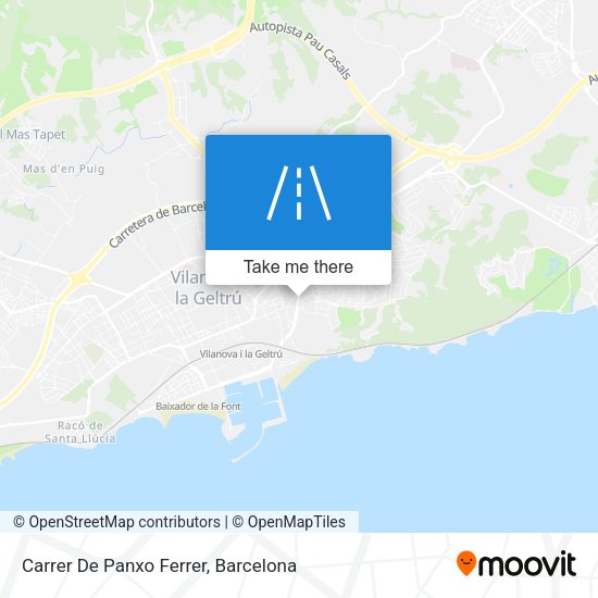 Carrer De Panxo Ferrer map