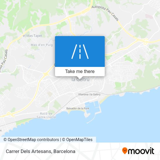 Carrer Dels Artesans map