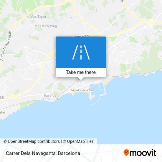 Carrer Dels Navegants map