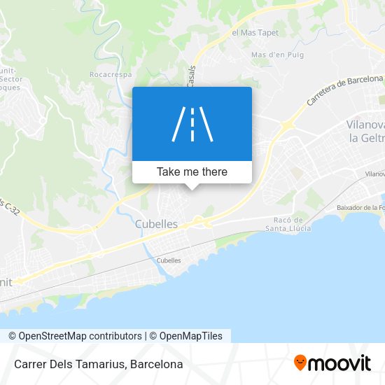 Carrer Dels Tamarius map